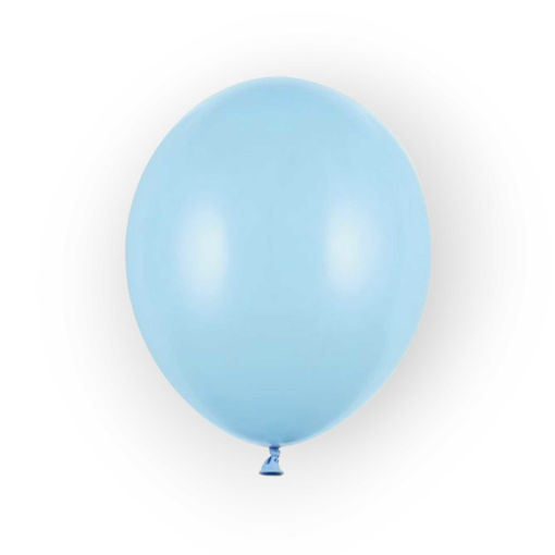Picture of LATEX BALLOONS SOLID BABY BLUE 12 INCH